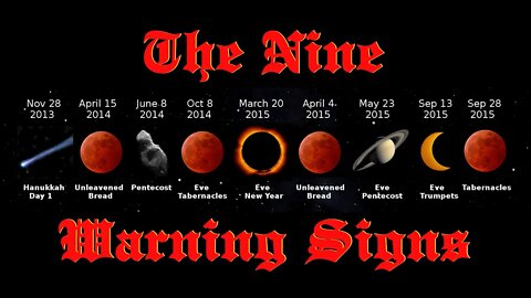The Nine Warning Signs!