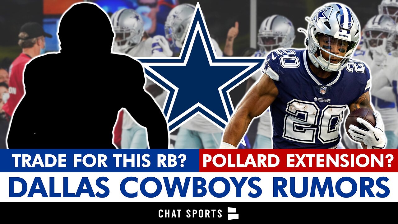 Cowboys Rumors: Tony Pollard Getting Extension? Trade For A RB?