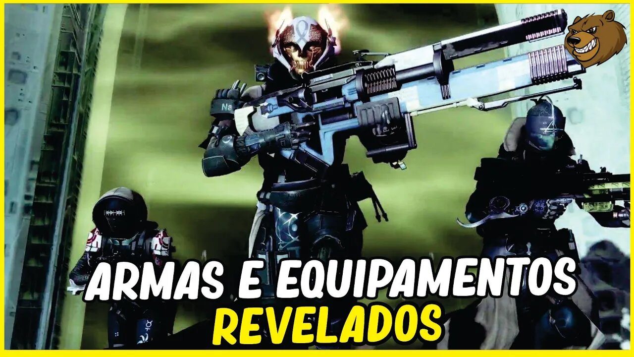 Destiny Armas E Equipamentos Revelados A Bruxa Rainha Trailer