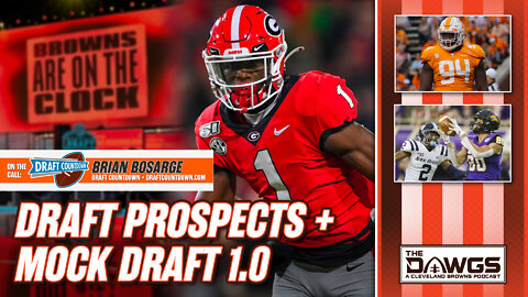 NFL Draft Prospects + Mock Draft 1.0 (feat. Brian Bosarge from Draft Countdown)