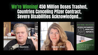 450 Million Doses Trashed, Countries Canceling Pfizer Contract, Severe Disabilities Acknowledged...