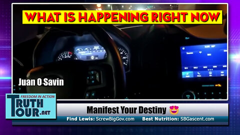 Juan O Savin Decode: What Is Happening Right Now! - Must Video