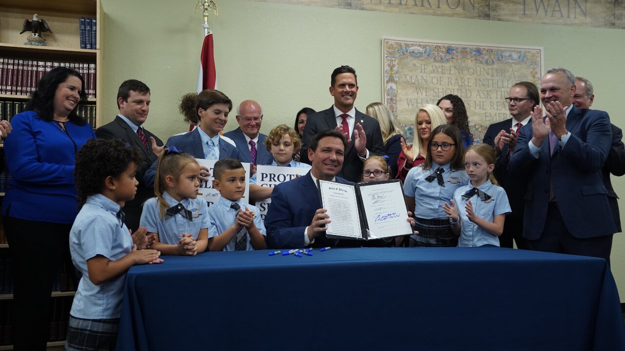 Gov. DeSantis Signs Parental Rights in Education Bill