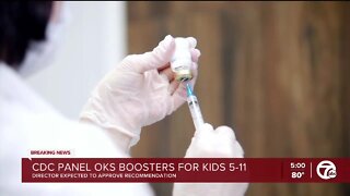 CDC panel OKs boosters for kids 5-11