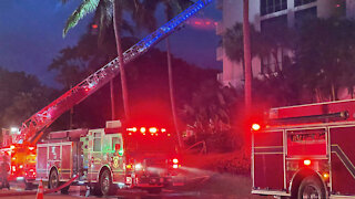 Residents evacuated after fire at Delray Beach high-rise building