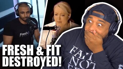 Fresh and Fit gets DESTROYED and KICKED OFF interview