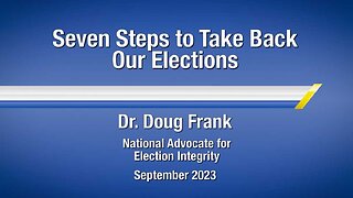 Seven Steps to Take Back Our Elections