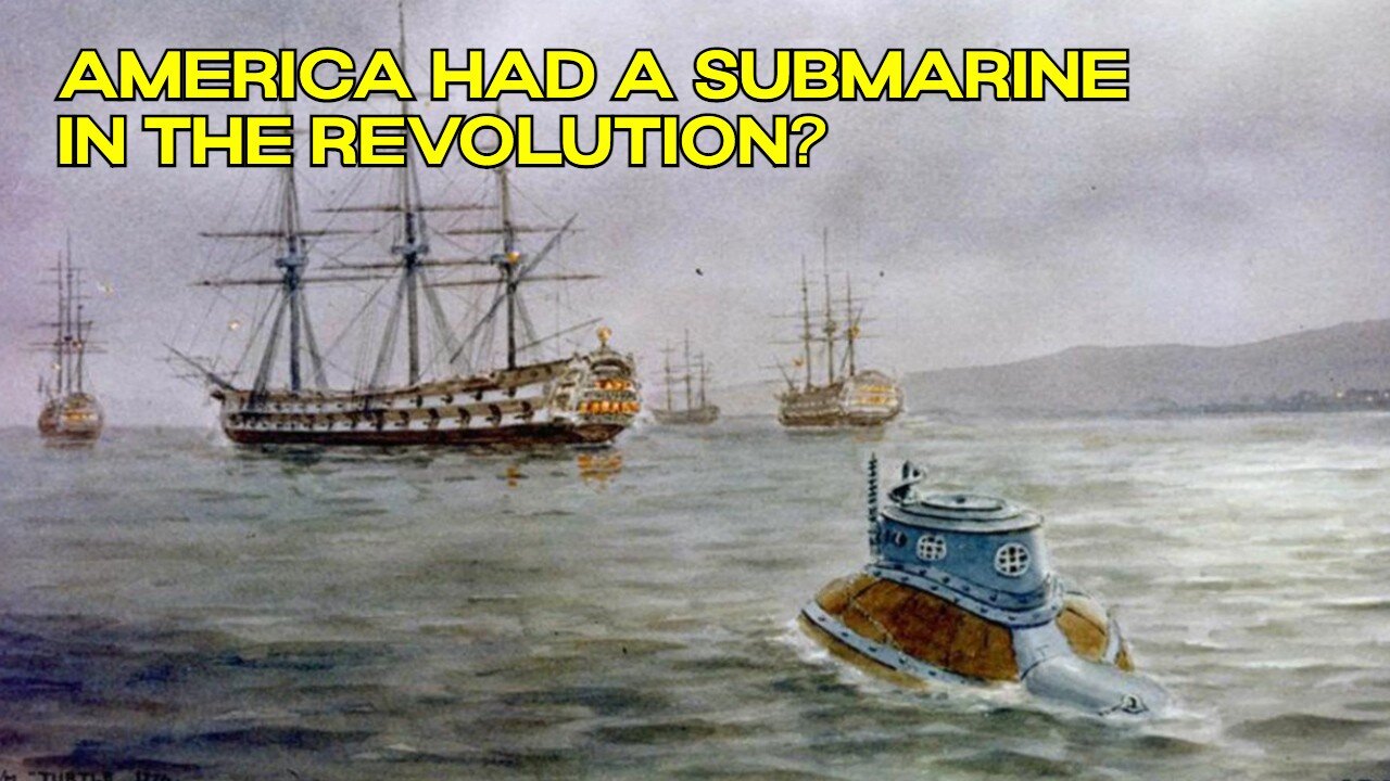 America's First Submarine: The Turtle | Revolutionary War Submersible