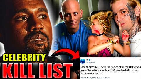 Kanye West Exposes Celebs on “Monarch Mind Control” Kill List