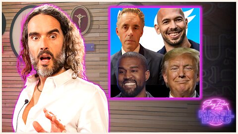 THEY'RE BACK! Trump, Ye, Tate and Peterson Reinstated! - #039 - Stay Free with Russell Brand