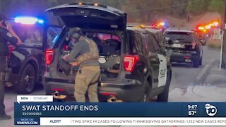 Family altercation at Escondido home leads to standoff with SWAT