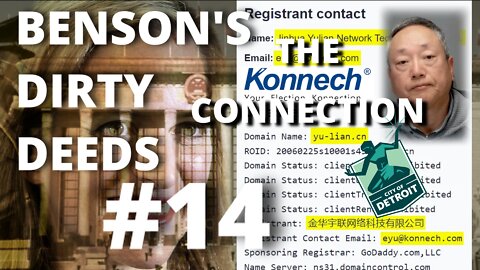 Benson's Dirty Deeds #14 - The Konnech Connection