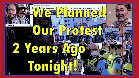 We Planned Our Protest 2 Years Ago Tonight! Billy TK and Vinny Eastwood