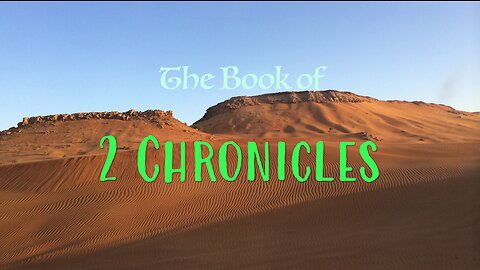 2 Chronicles 32 “The Spiritual Battle We Fight Everyday”