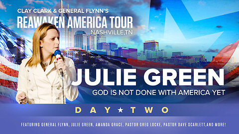The Great Reset versus The Great ReAwakening | Julie Green | God Is Not Done with America Yet