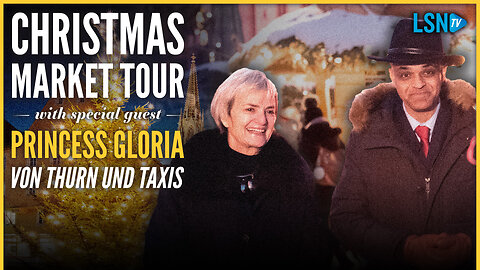 Princess Gloria von Thurn und Taxis Gives John-Henry Westen a Christmas Market Tour