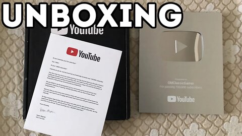 Unboxing our  Silver Play Button Award from 100K Real