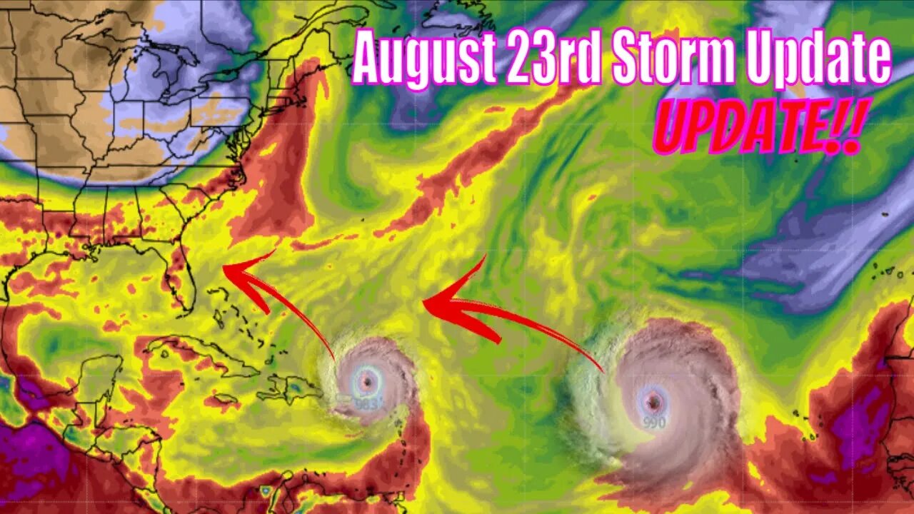 Potential Multiple Hurricanes Coming! Latest Tropical Update!