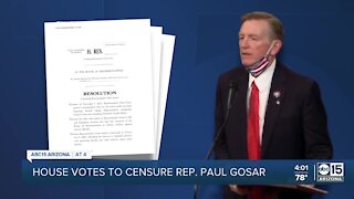 House votes to censure Rep. Paul Gosar