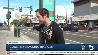 City of San Diego installs bike counter on 30th St.