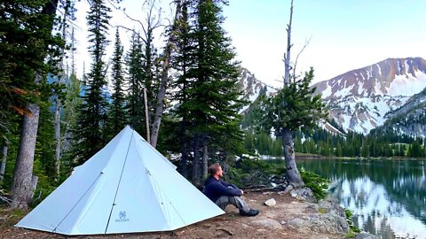 Hot Tent Camping at Aneroid Lake (Talking Version)