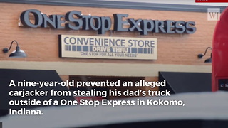Carjacker Tries Stealing His Dad’s Truck, So 9-Yr-Old Pulls Out a Pellet Gun