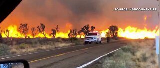 Dome Fire continues to burn near California-Nevada border