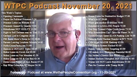 We the People Convention News & Opinion 11-20-21