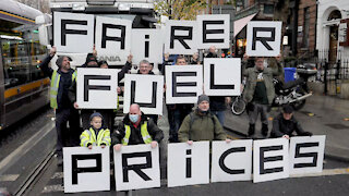 Irish truckers on fuel price hikes: "It's government-driven"