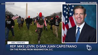 Phone interview with Rep. Mike Levin during Capitol protests