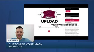 Customizing your own face mask with Mask Market
