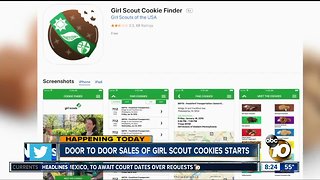 Girl Scout cookie season starts