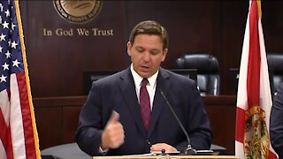 Ron Desantis React On Florida Covid Cases Response
