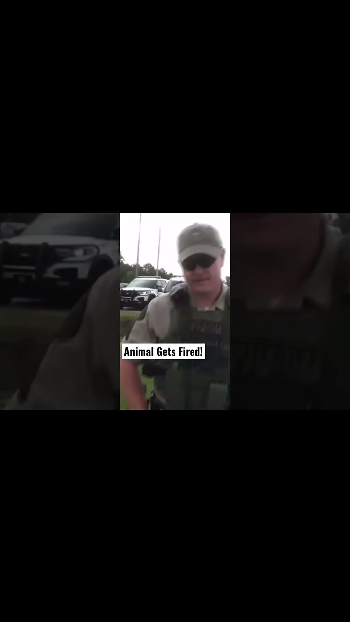 SGT. Morrison of the SC Florence County sheriff’s attacks cameraman