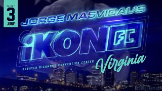 Jorge Masvidal’s iKON FC 3 - June 3rd [TICKETS ON SALE NOW]