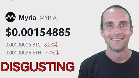 MYRIA Way Too Honest Crypto Review (Absolute Trash ETH L2 and Gaming ERC-20 Token) $MYRIA