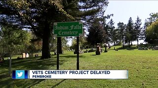 Veterans cemetery project delayed