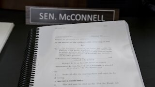 Senate Leaders Debate Election Bill