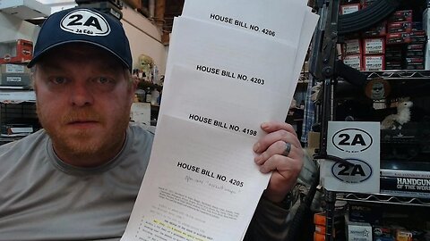 Breaking - MI Gun Control - AWB? & 4 More House Bills & Votes Coming This Week