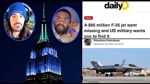 Empire State Building Goes Blue For Pfizer? 80 Million Dollar Jet Missing & Trump Heartbeat Debate.