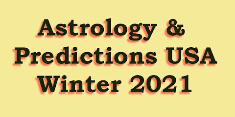 Astrology & Winter Predictions USA