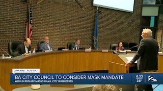 BA City Council to consider mask mandate