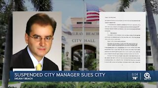 Suspended city manager sues Delray Beach