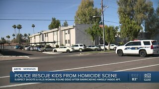 Two dead, kids rescued from scene in Phoenix
