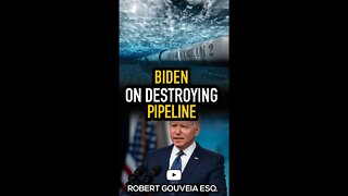 Biden on Destroying Nord Stream 2 Pipeline #shorts