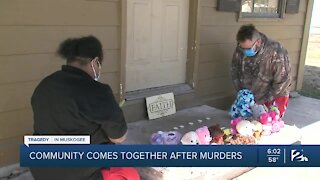 Muskogee community comes together after murders