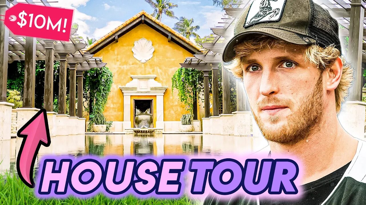 logan paul house tour