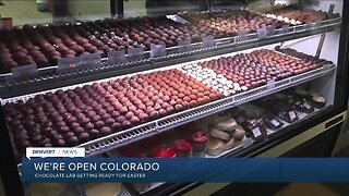 Chocolate Lab in Denver creating Easter candies and meals to go