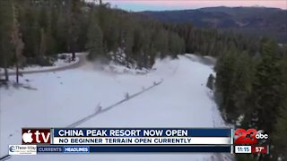China Peak Resort is now open