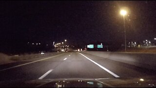 Overnight dashcam video captures meteor over I-71